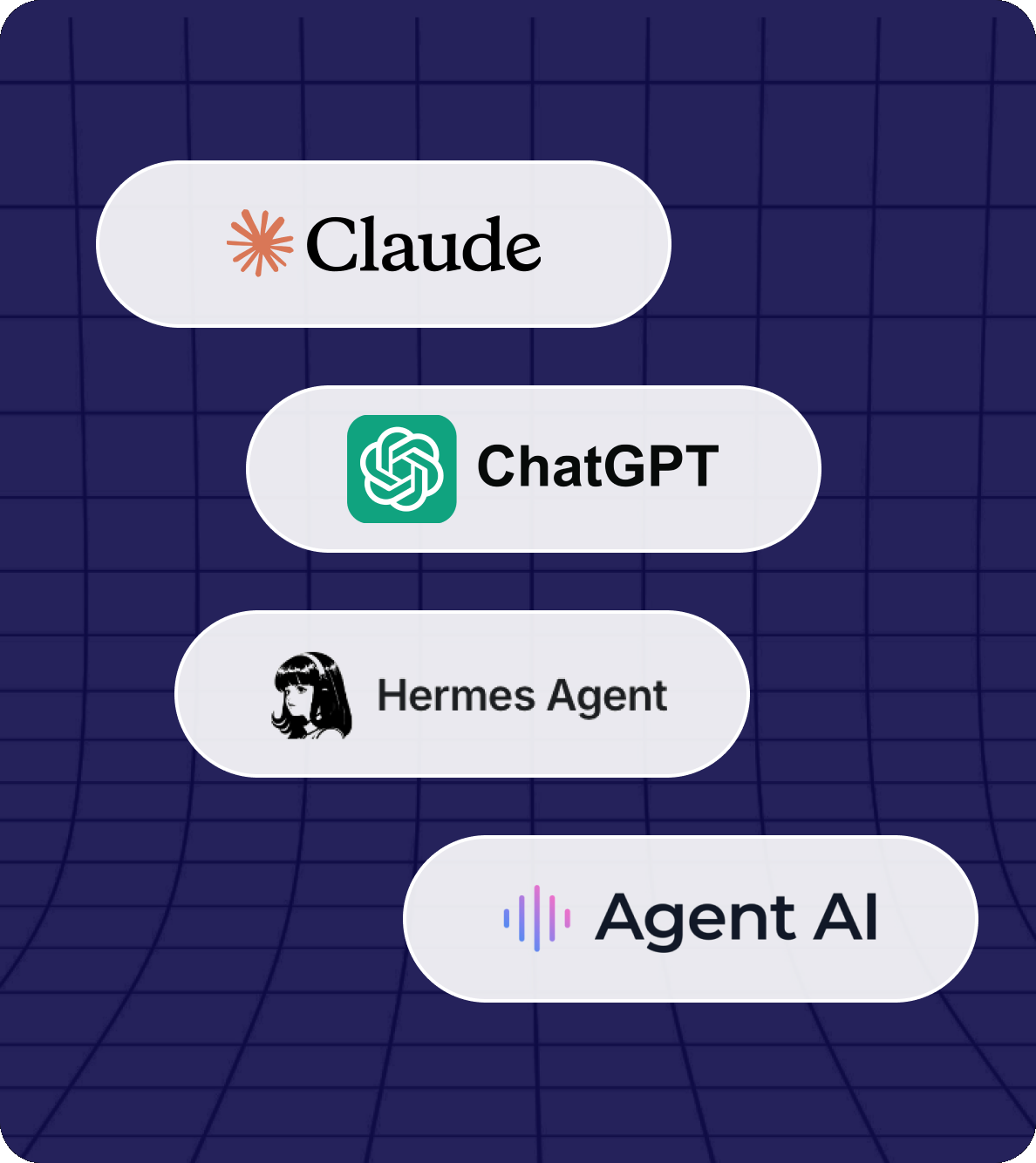 Agents connected to AI assistants