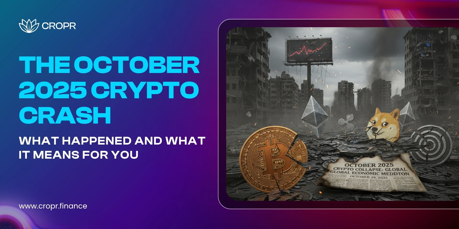 The October 2025 Crypto Crash: What Happened and What It Means for You
